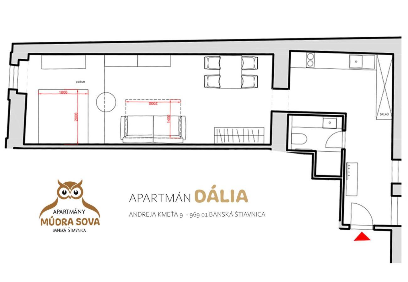Apartmany Mudra Sova Banská Štiavnica Extérieur photo